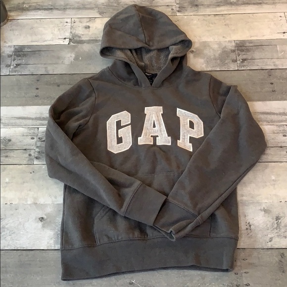 kids gap logo hoodie sweatshirt